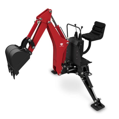 Löffelbagger für Traktor - BY75 - TYM-Tractors - hydraulisch