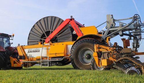 Aufroller zur Gülleausbringung / Hydraulikmotor - Rotomax  - Veenhuis Machines BV - mit Abpumpsystem