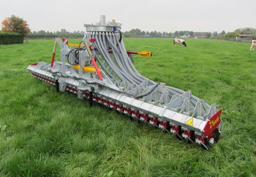 Angebaute Gülleegge - ZBFE series - Vredo Dodewaard bv - mit Scheibe