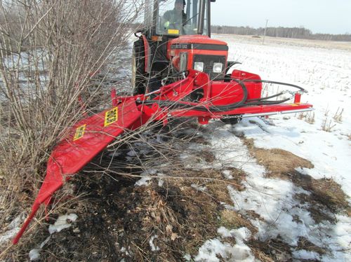 Schneidemaschine für Obstbaumkultur - ROCH - Weremczuk FMR Sp. z o.o. - traktormontiert / mit Mähbalken