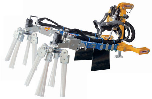 Weinreben-Schwader - AND - ZANON Srl - Kreisel / mit zentraler Ablage / einrotorig