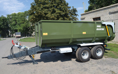 Anhänger zum Kippen - TSP-10 - Zavod Kobzarenka Ltd. - 2-Achsen / Landwirtschaft / 8 t