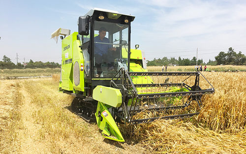 Konventioneller Mähdrescher - 4LZT-5.0QC - Zoomlion Heavy Machinery Co., Ltd. - mit 2 Trommeln / Reis