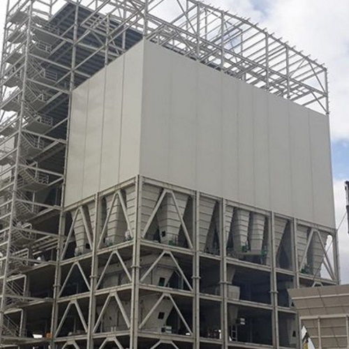 Quadratischer Silo - ALTINBILEK GRAIN HANDLING AND STORAGE SYSTEMS - Weizen / galvanisiertem Stahl / Edelstahl