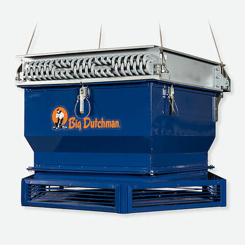 Heißwasser-Lufterhitzer - HeatMaster - Big Dutchman - für Deckenmontage / für Hühnerstall