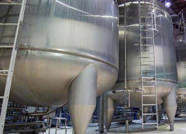 Milchtank - Afimilk - vertikal / für Lagerung