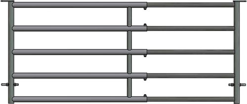Schranke für Zuchtzwecke - CK Industries - für Stallhaltung / für Kälber / sonstige