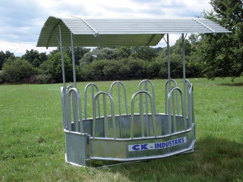 Zirkuläre Raufe - 10509 - CK Industries - für Rinder / Metall / Multi-Access