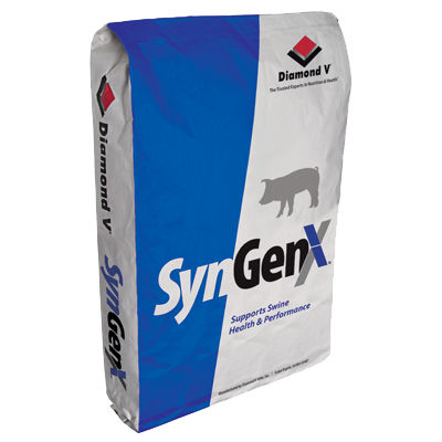 Nahrungsergänzungsmittel für Tiere - SynGenX® - Diamond V - für Ferkel / mit Hefekulturen / trocken
