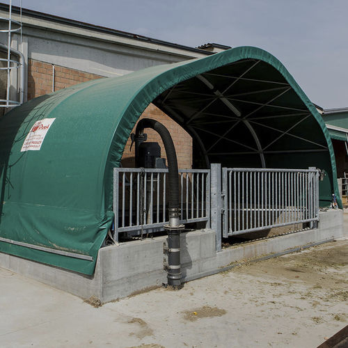 Lagertunnel für Saatgut und Getreide - DUE A s.r.l. - modular / Fertigbau / mit Stahlstruktur