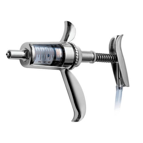 Veterinär-Spritze / Metall - HSW VET-MATIC&reg; - Henke-Sass, Wolf GmbH - Glas / automatisch