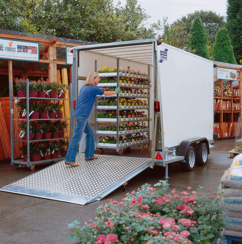 2-Achsen-Anhänger - Braked Box Van  - Ifor Williams Trailers Ltd. - einachsig