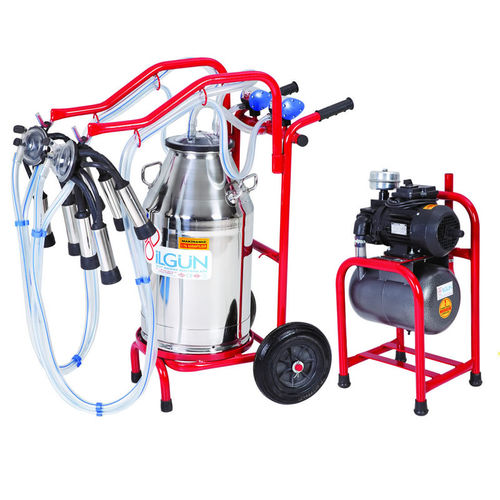 Melkmaschine für Kühe - 2107010-2 - ILGUN Tarim Mak. ve Ilac San. Tic. Ltd. Sti. - elektrisch / mobil