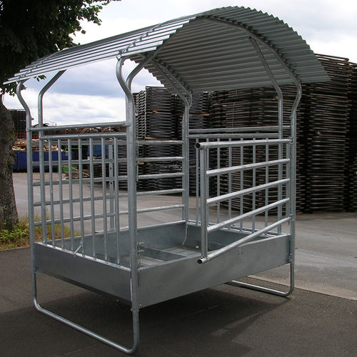Raufe für Rinder - RA0030 - JOURDAIN - Stahl / Multi-Access / bodenmontiert