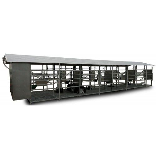 Melkstand für Kühe - MOOTECH-8 - JSC Mototecha - parallel / Tandem / mobil