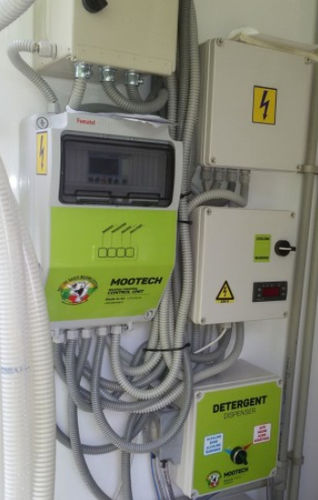 Waschsystem für Melkstand - MOOTECH - JSC Mototecha - automatisch / mit Dosierer / programmierbar