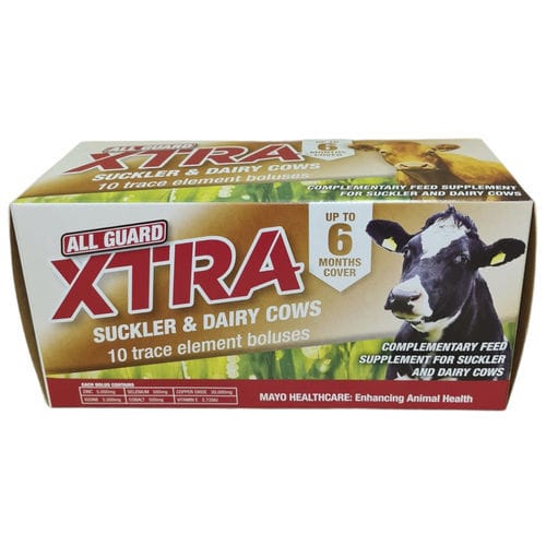 Bolus / der Ernährung - All Guard Xtra - Mayo Healthcare - für Rinder / zum Ausgleich von Mangelerscheinungen / intra-rumenal