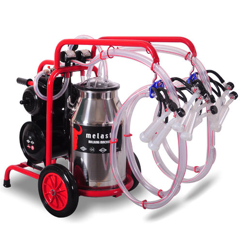 Melkmaschine für Ziegen - TKKC 4-PS - Melasty Milking Machines & Equipment - elektrisch / mobil