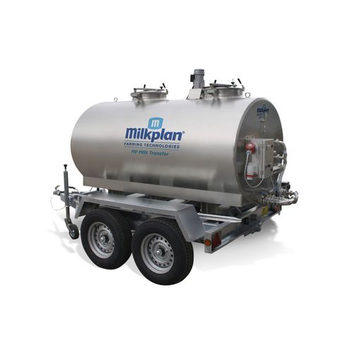 Wasser-Ziterne - CTT series - MILKPLAN S.A. - Milch / schleppbar / Edelstahl