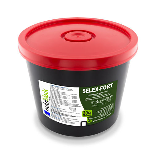 Nahrungsergänzungsmittel für Tiere - SELEX-FORT - NUTRIBLOCK - für Rinder / für Schafe / für Ziegen