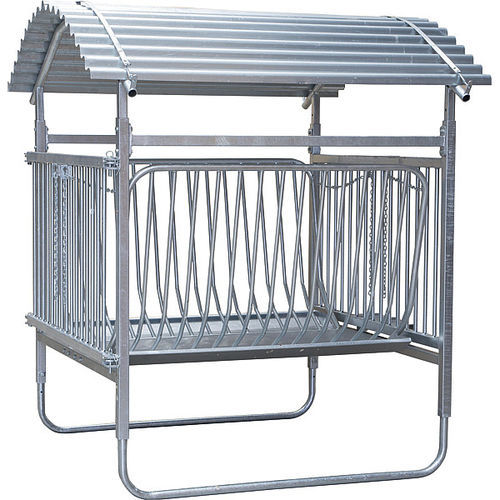 Raufe für Schafe - 373517 - PATURA KG - für Ziegen / galvanisierter Stahl / Dach
