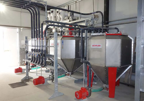 Fütterungsgerät für Schweine - Liquimix  - Schauer Agrotronic GmbH - festinstalliert / Trockenfutter / Flüssignahrung