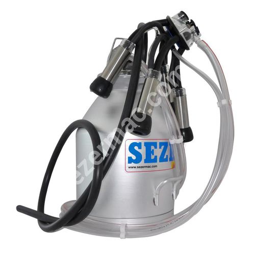 Melkmaschine für Kühe - 159 050 003 - SEZER TARIM ve Sagim Teknolojileri San. ve Tic. Ltd. Sirketi - elektrisch / mobil