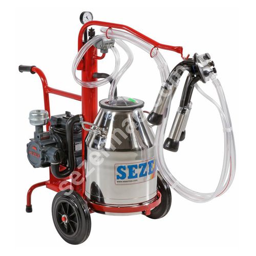 Melkmaschine für Kühe - IMPLS-1 - SEZER TARIM ve Sagim Teknolojileri San. ve Tic. Ltd. Sirketi - elektrisch / mobil
