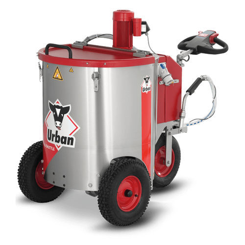 Milchwagen mit Milchwärmer - URBAN GmbH & Co. KG - mit Mixer / mit elektrischem Antrieb / mit Pumpe