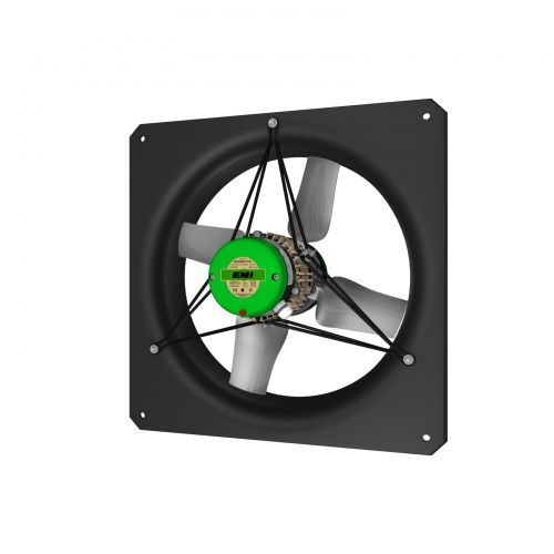 Ventilator für Aufzuchtgebäude - EMI panel fan - VOSTERMANS VENTILATION B.V. - Luftumwälz / Axial / mit Rahmen