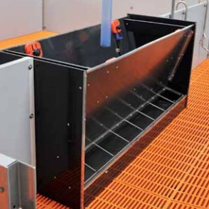 Trog für Ferkel - WEDA Dammann & Westerkamp GmbH - für Säue / Metall / Multi-Access