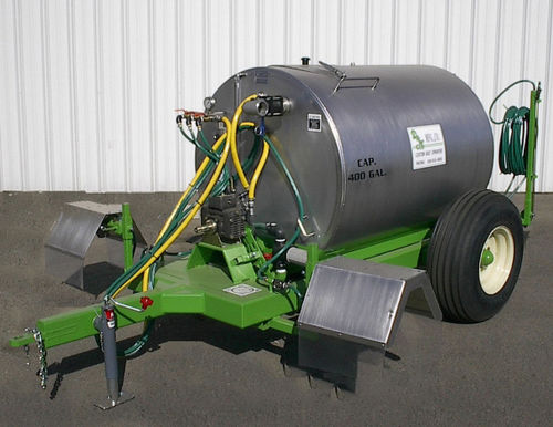 Gezogenes Sprühgerät - HSVS - D & M Manufacturing Company - für Obstgärten / Zentrifugal / mit Glocke