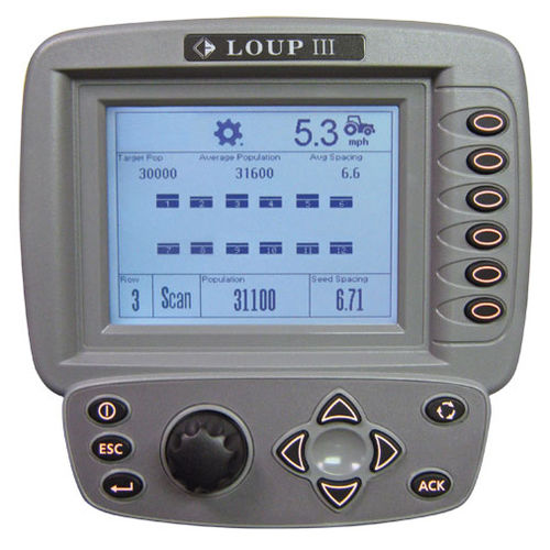 Kontrollgerät für Anbau-Zusatzstoffe / on-board - Loup III - Loup Electronics Inc - mit Display / für Traktor
