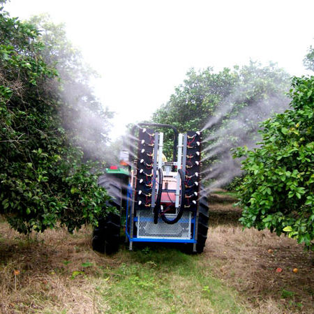 Sprühgerät für Obstgärten - 100SR - Electrostatic Spraying Systems - mit geringem Volumen / elektrostatisch / mit Dreipunktanbau