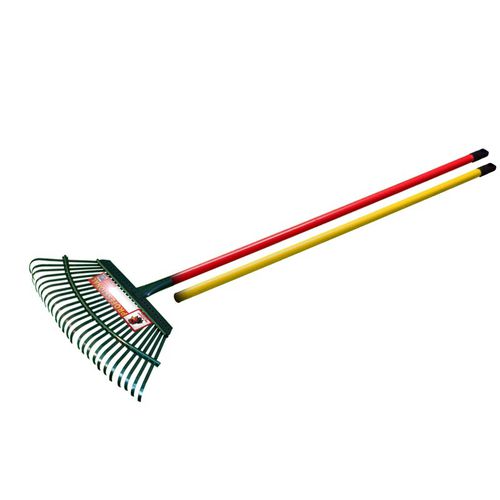 Rechen mit Holzgriff - 99235 - Red Rooster Ag Products - mit Metallgriff