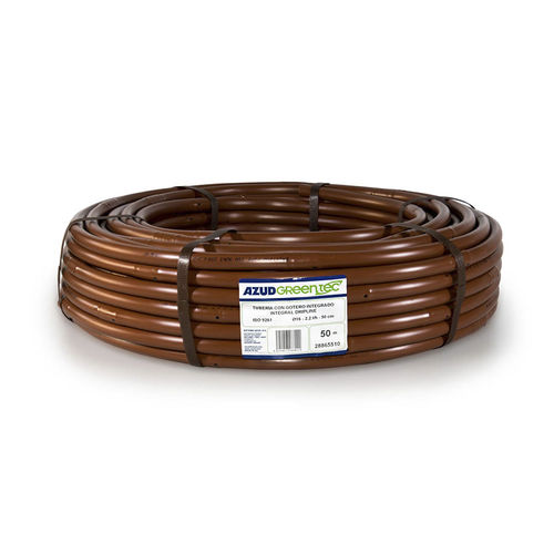 Schlauch mit Tropfer - GREENTEC - AZUD - elastisch / Tropfbewässerung / Kunststoff