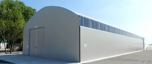 Modulares Lagerhaus - Storeart - Europrogress - mit Stahlstruktur / verzinkt