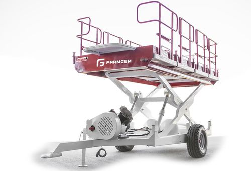 Erntewagen für Obstplantage - Atlas 1 - FarmGem - mit Eigenantrieb / höhenverstellbar