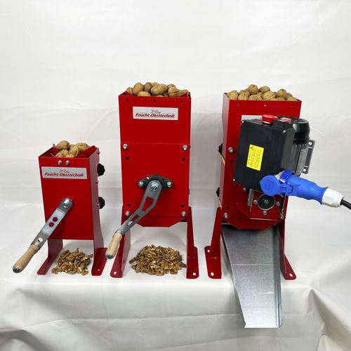 Automatischer Nussknacker - Wal Man mit E-motor - FEUCHT Obsttechnik GmbH