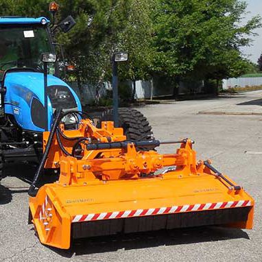 Angebautes horizontales Mulchgerät - Rodeo - Hymach srl - Stirn / Zapfwellen / für Traktor