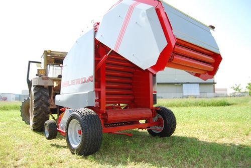 Runde Ballenpresse - T series - Lerda Agri - mit fester Kammer