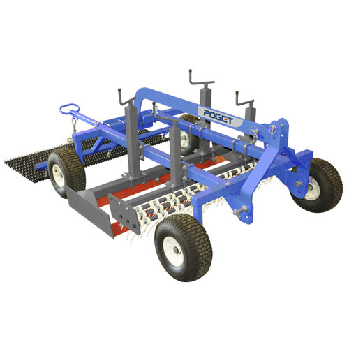 Mechanischer Unkrautentferner - RDL-RDC - Poget - angebaut