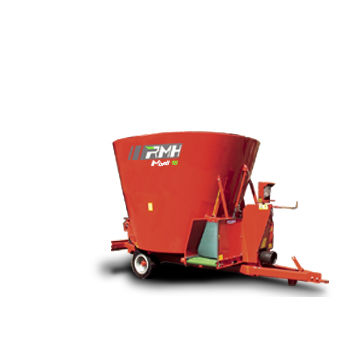 Vertikaler Futtermischwagen - Mixell 8L-16 - RMH - gezogen / mit Frontentladung / Einschnecke