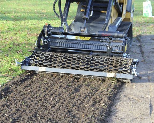 Steinegge für Kompaktlader - STH 42 - Rotadairon - mit Rolle