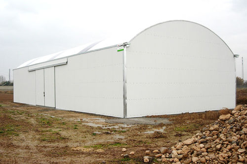 Dachplatte für Gewächshaus - Ulma - vorlackiert