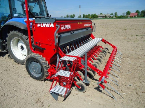 Mechanische Drillmaschine - POLONEZ 550/3D - Unia - Scheiben / Schar / 15 Reihen