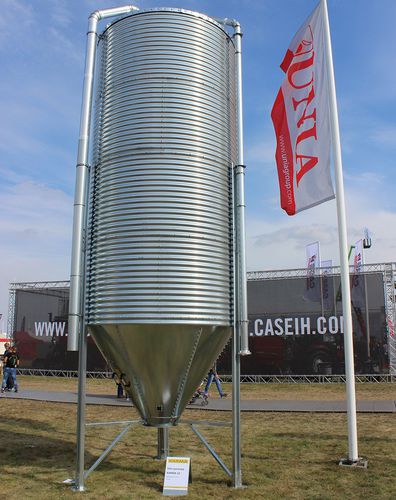 Silo für Getreide - KARMA series - Unia - Metall / Trichter