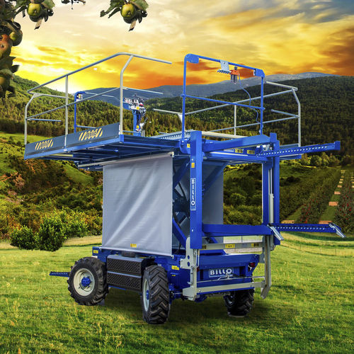 Erntewagen für Obstplantage - BIG 2000 Series - Billo srl - mit Eigenantrieb / höhenverstellbar