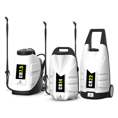 Handsprüher mit Handpumpe - CR - Carrarospray - für Garten / zur Desinfizierung / mit Messingdüse