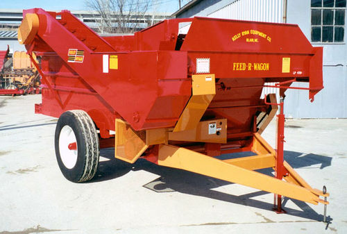 Vertikaler Futtermischer - 69LP Re-Mix - Kelly Ryan Equipment Company, Inc. - gezogen / mit Frontentladung